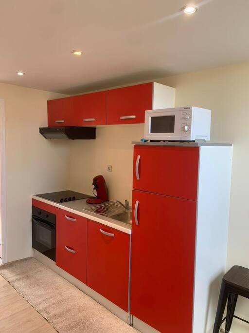 Studio Meuble Dans Une Maison Limay ภายนอก รูปภาพ